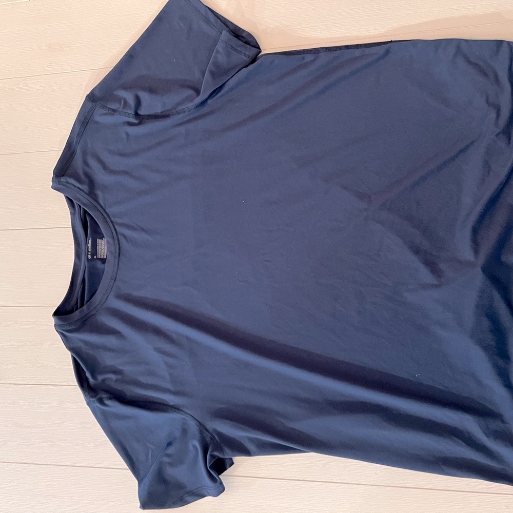 Navy All In Motion TShirt XL